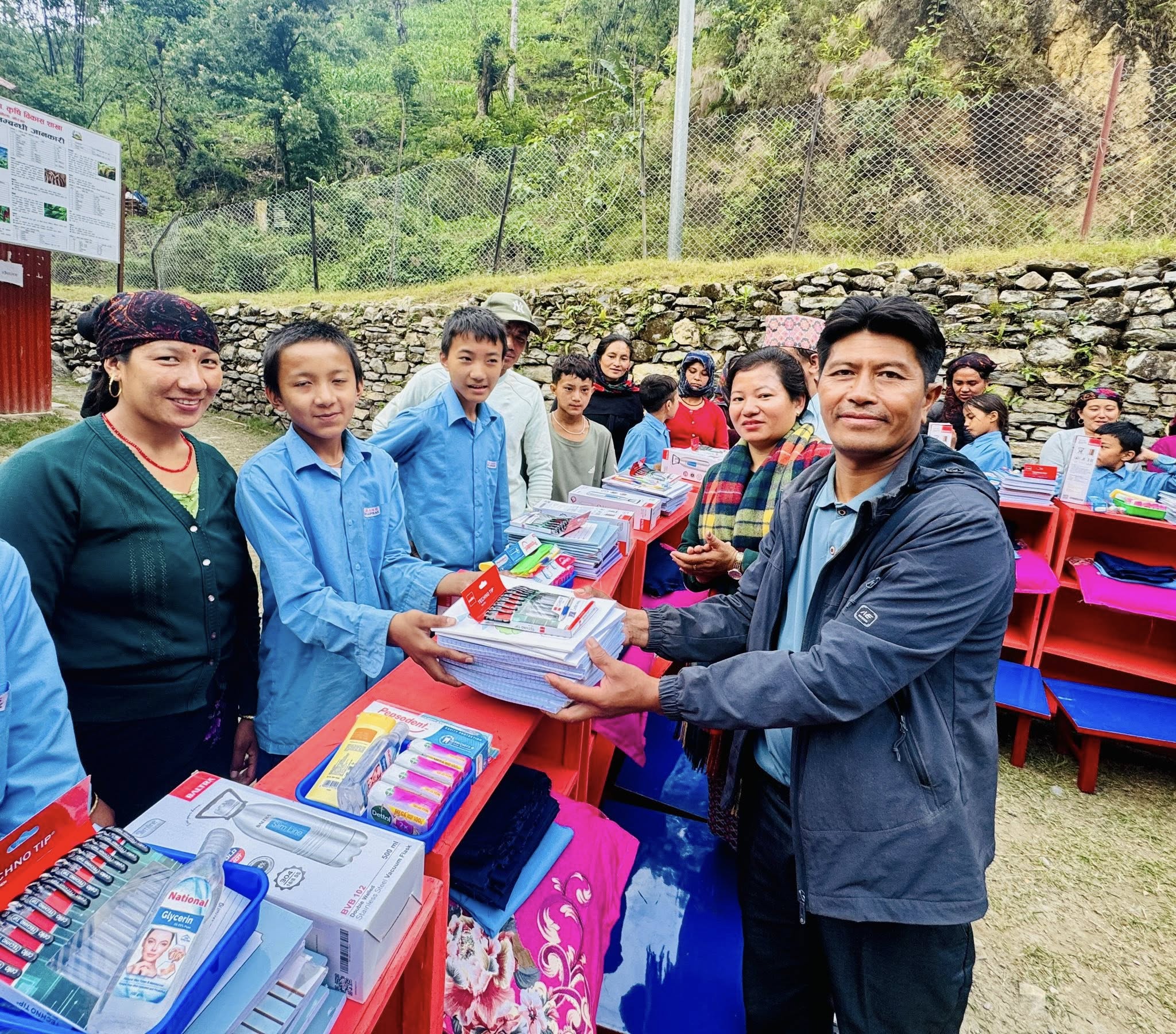 Educational Materials Distribution at Sponsored Schools image 4
