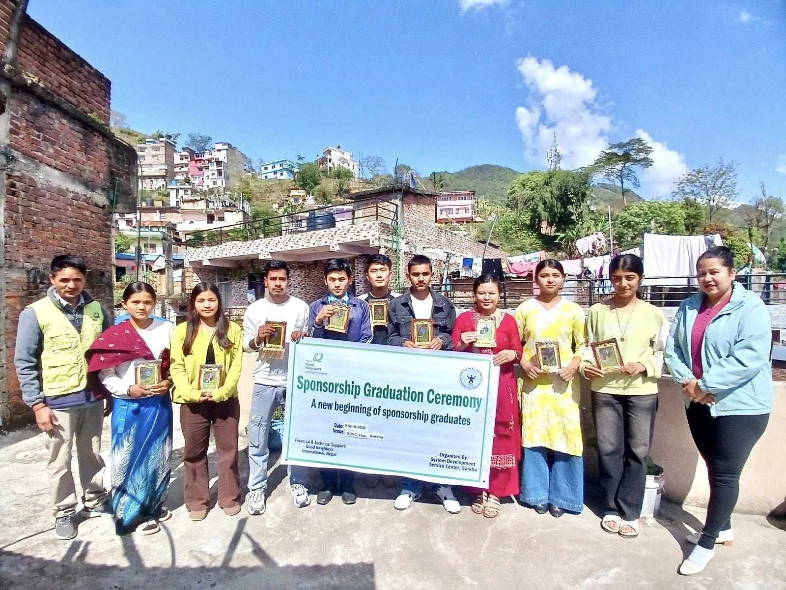 Farewell and Cash Support for Sponsored Children image 1