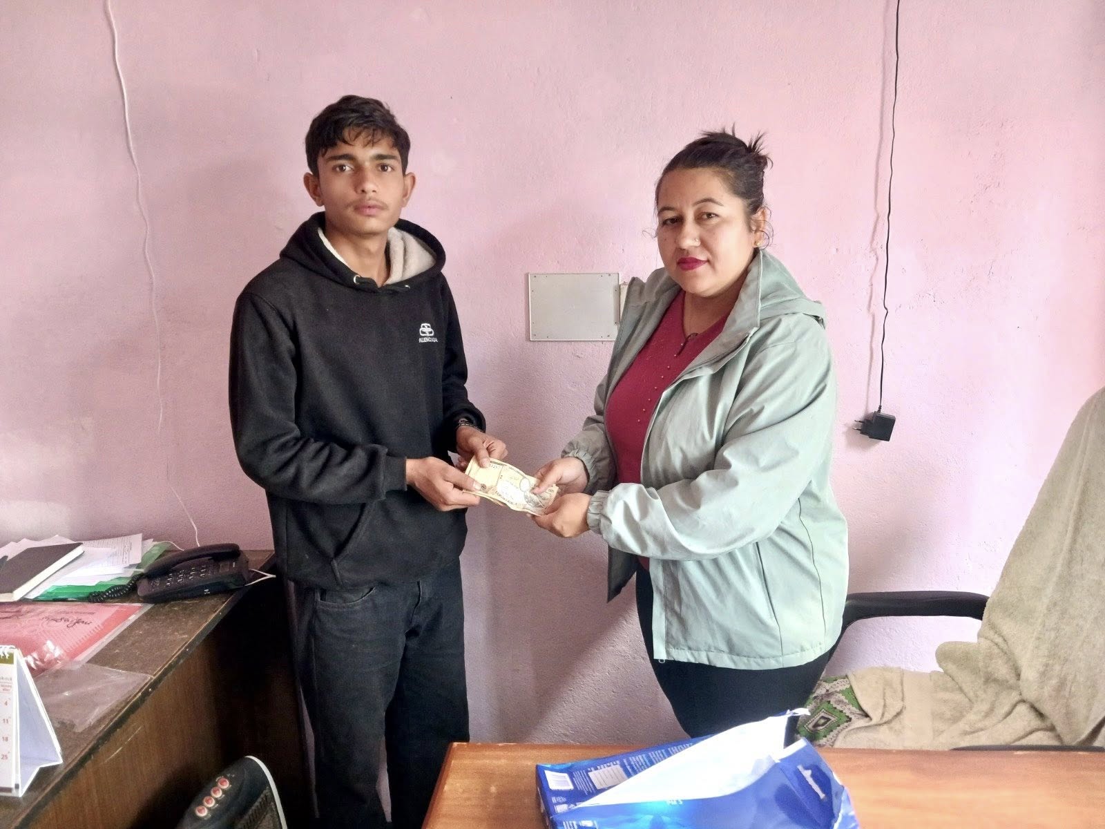 Farewell and Cash Support for Sponsored Children image 4